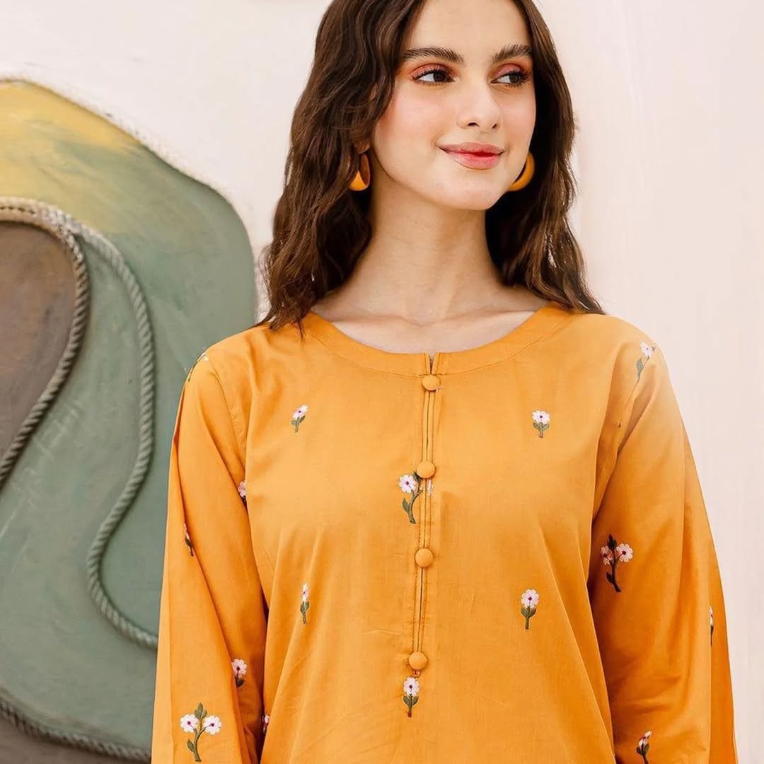 Petal Embroidary 2pcs